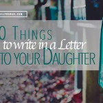 letter to your daughter